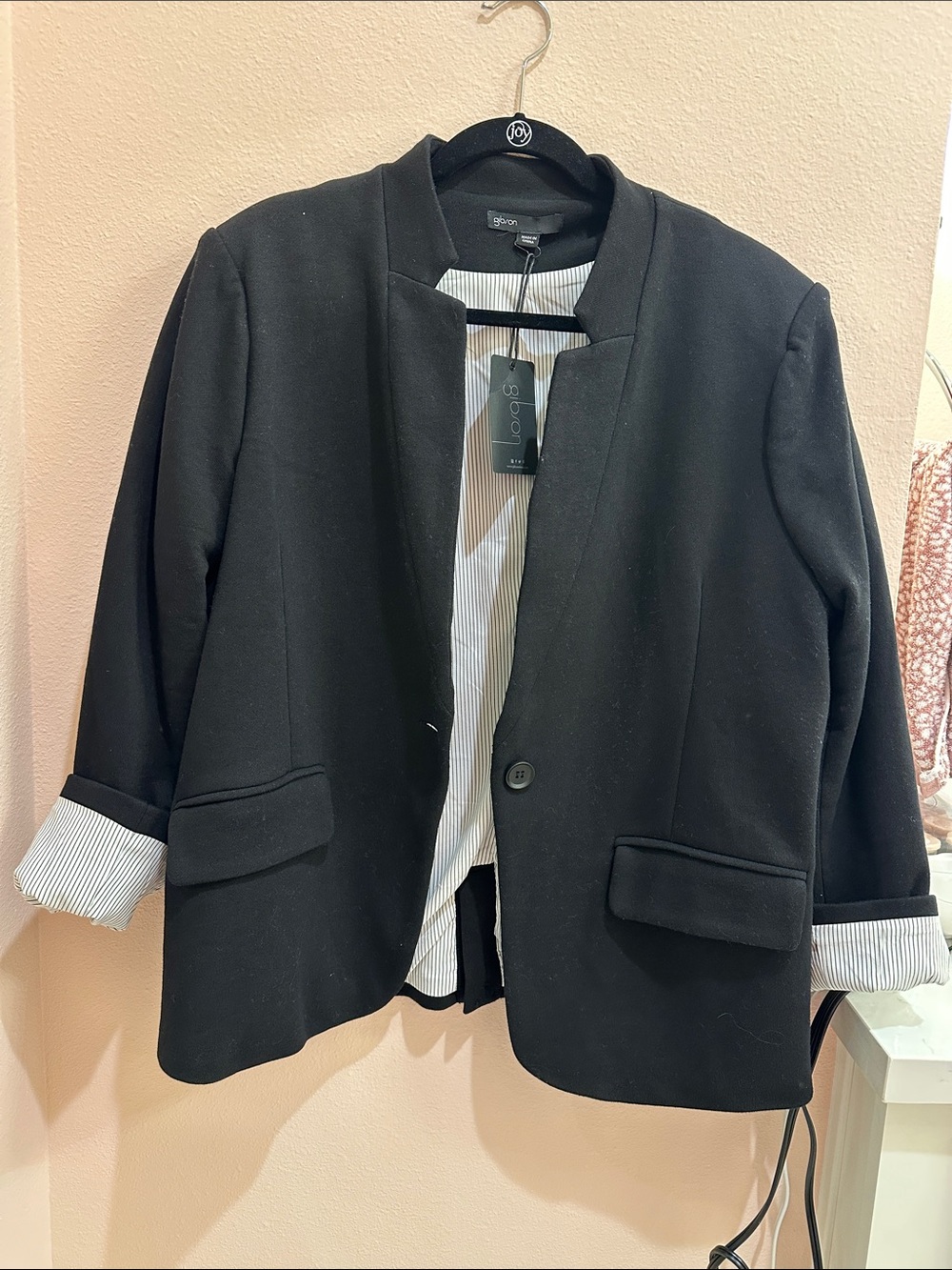 New! Gibson Black Women's Blazer Jacket